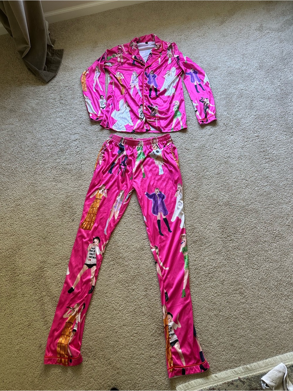 Women’s Swiftie Eras Tour (not official) PJs Size L